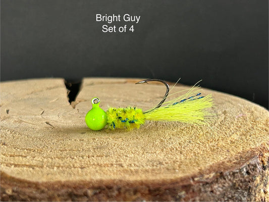 Bucktail crappie jigs