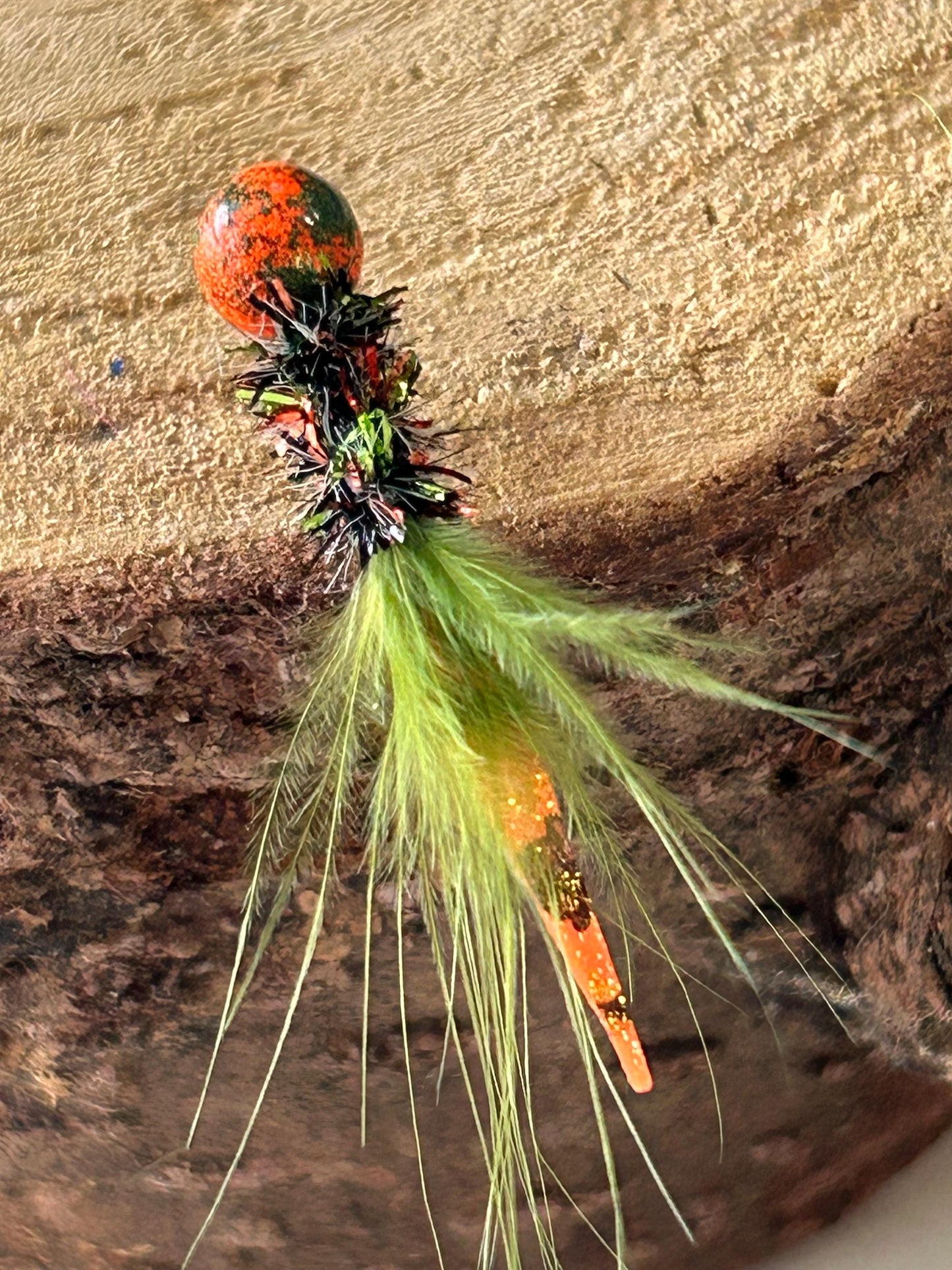 Wedge tail crappie jigs