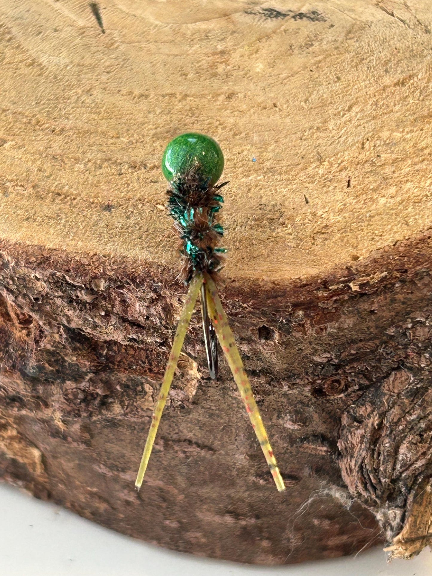 Split tail crappie jigs