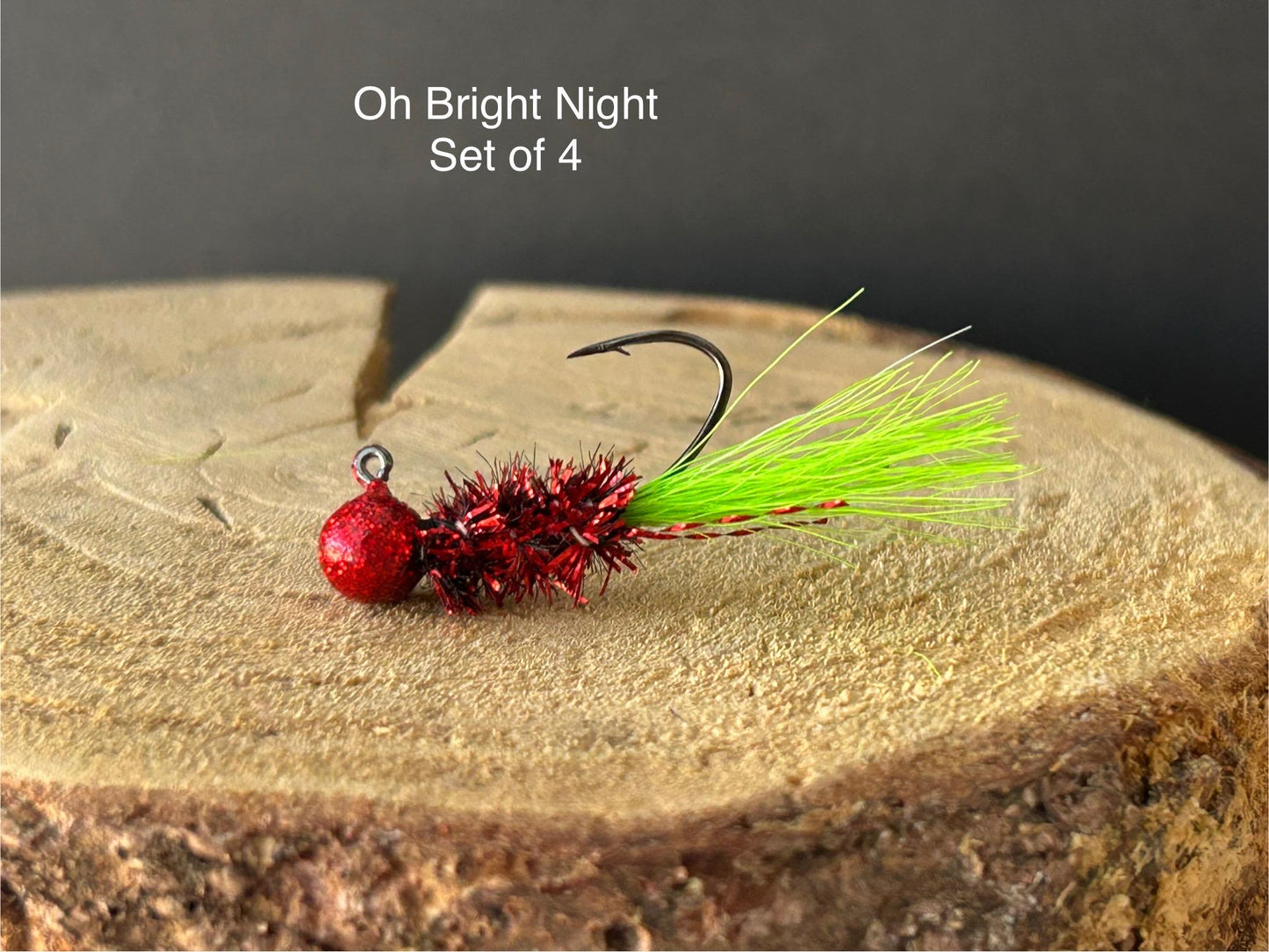 Bucktail crappie jigs