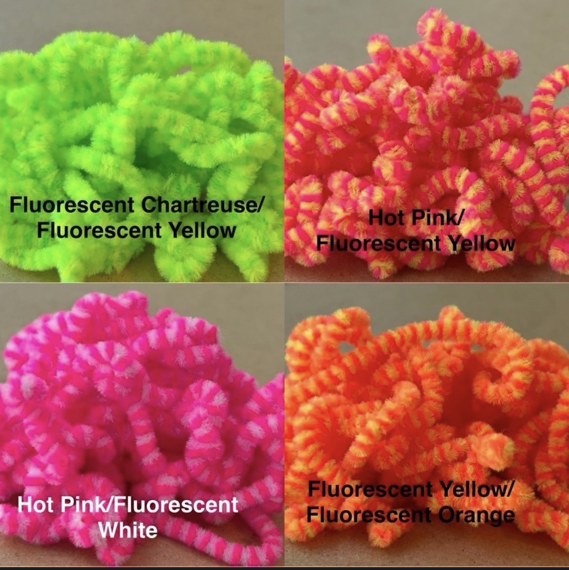 Variegated chenille