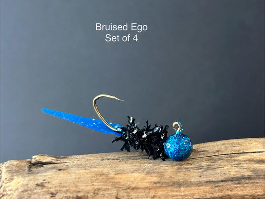 Wedge tail crappie jigs