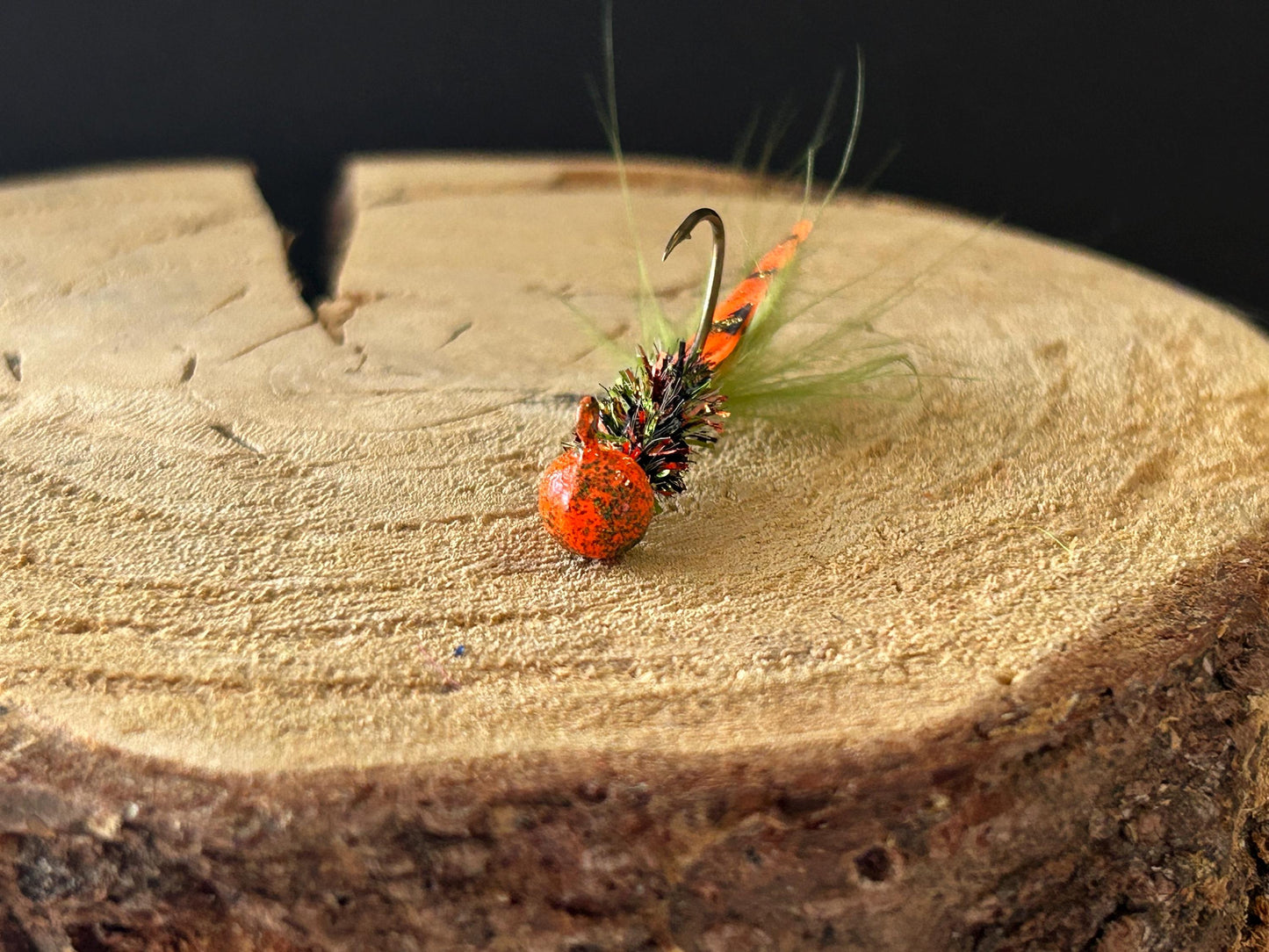 Wedge tail crappie jigs