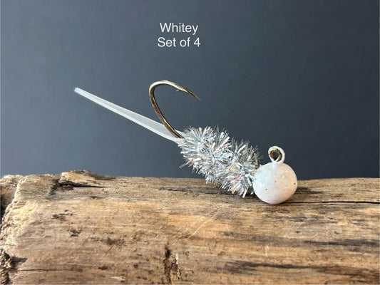 Wedge tail crappie jigs