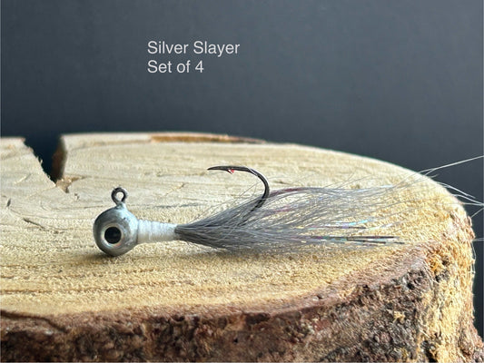 Bucktail crappie jigs