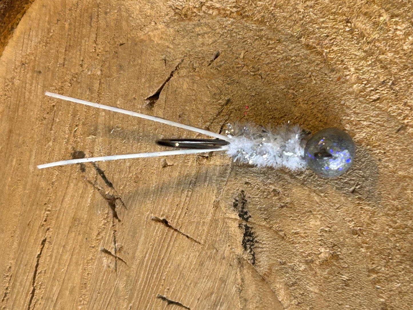 Split tail crappie jigs