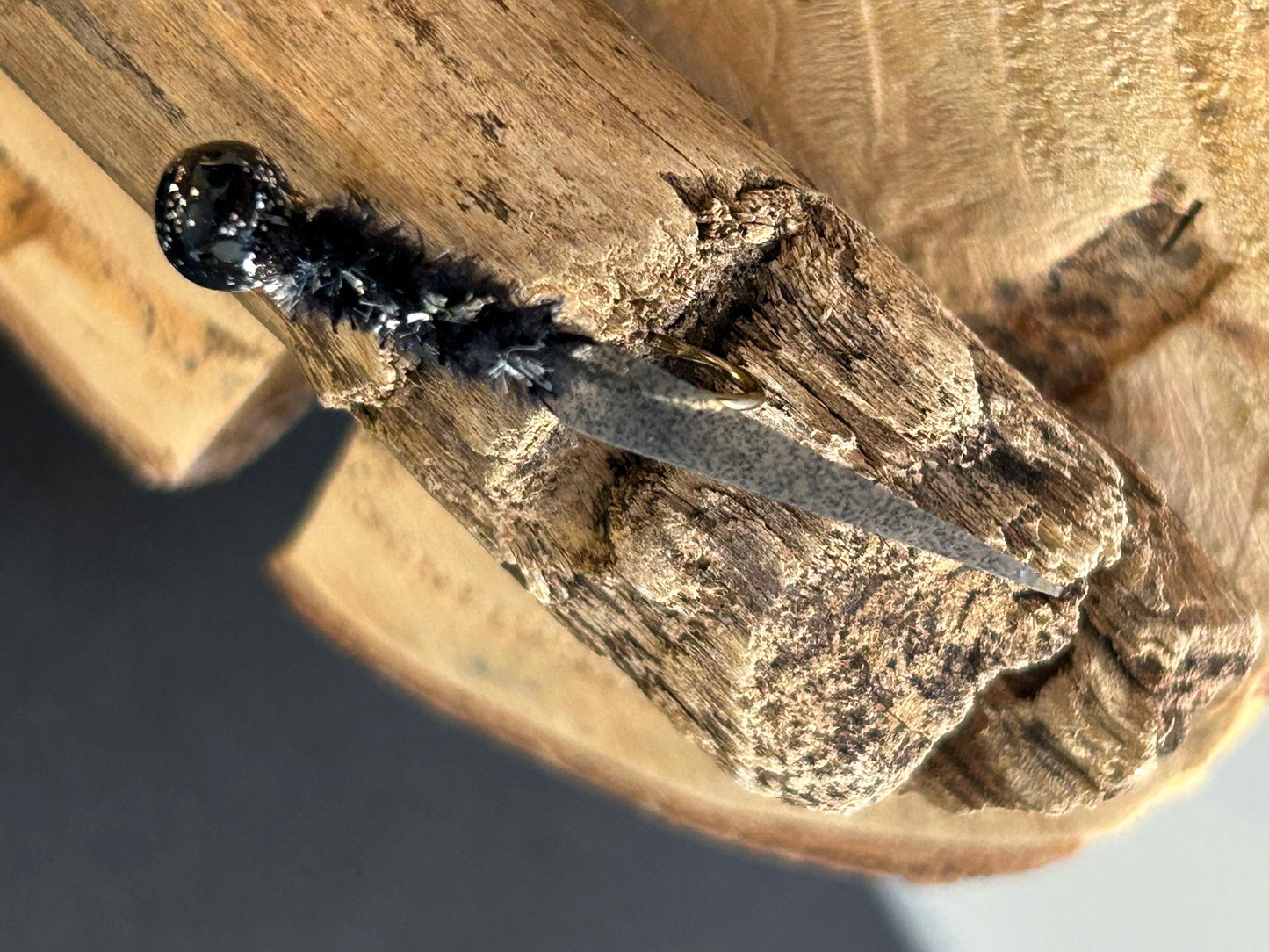 Wedge tail crappie jigs