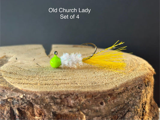Bucktail crappie jigs