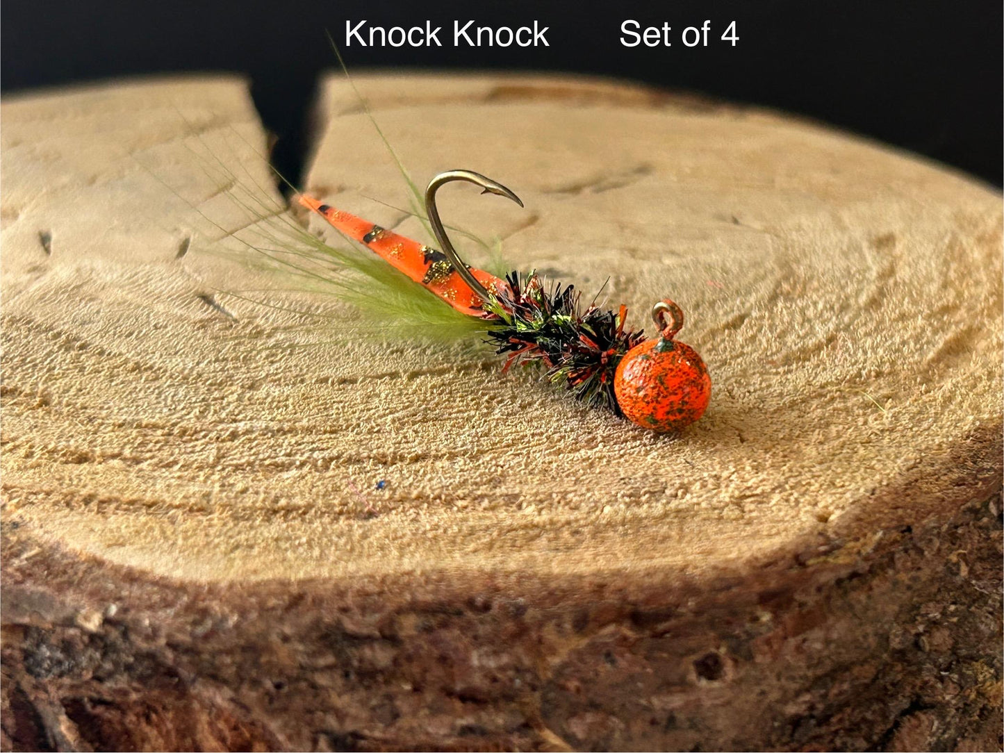 Wedge tail crappie jigs