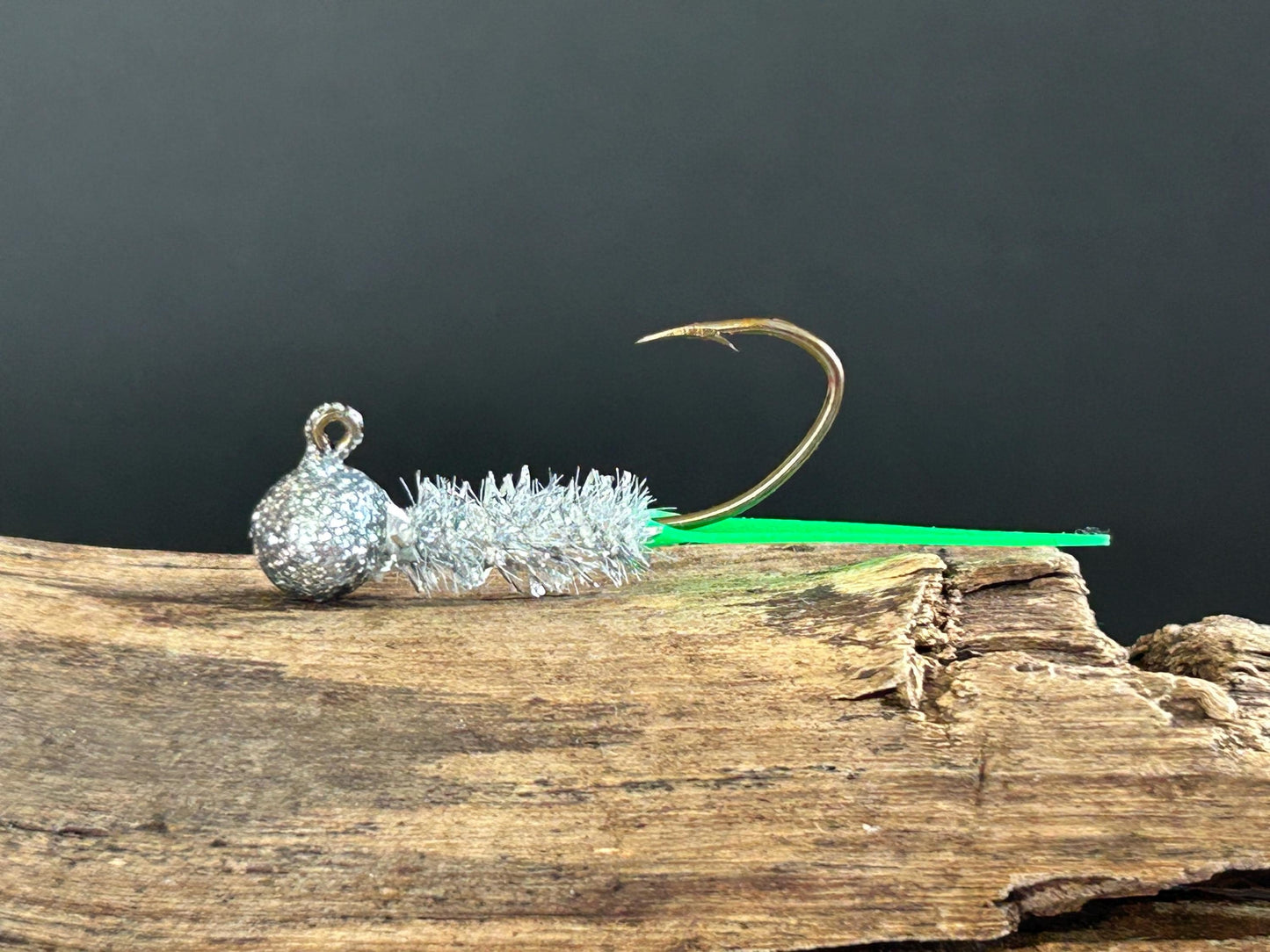 Wedge tail crappie jigs