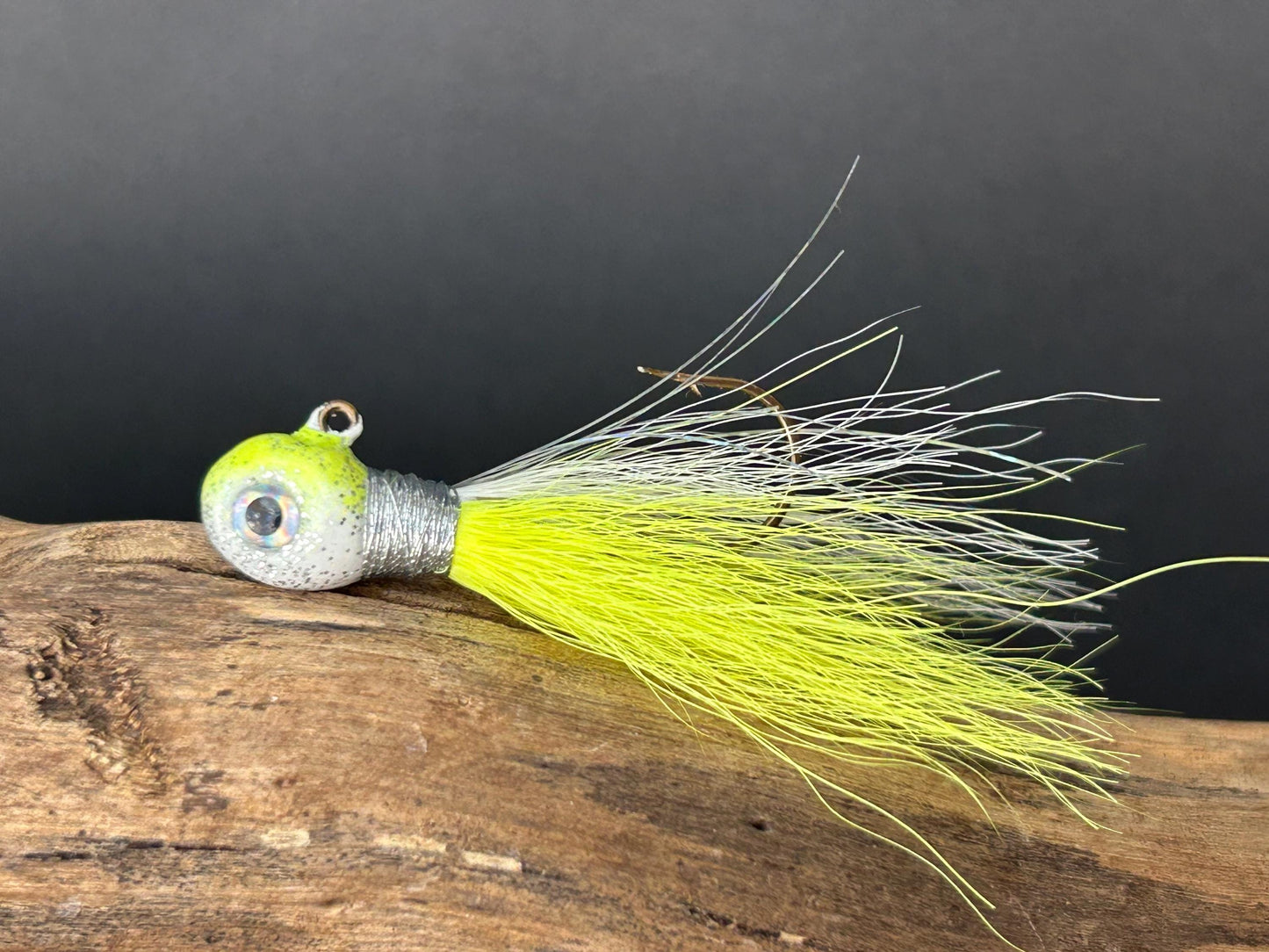Hand tied walleye jigs
