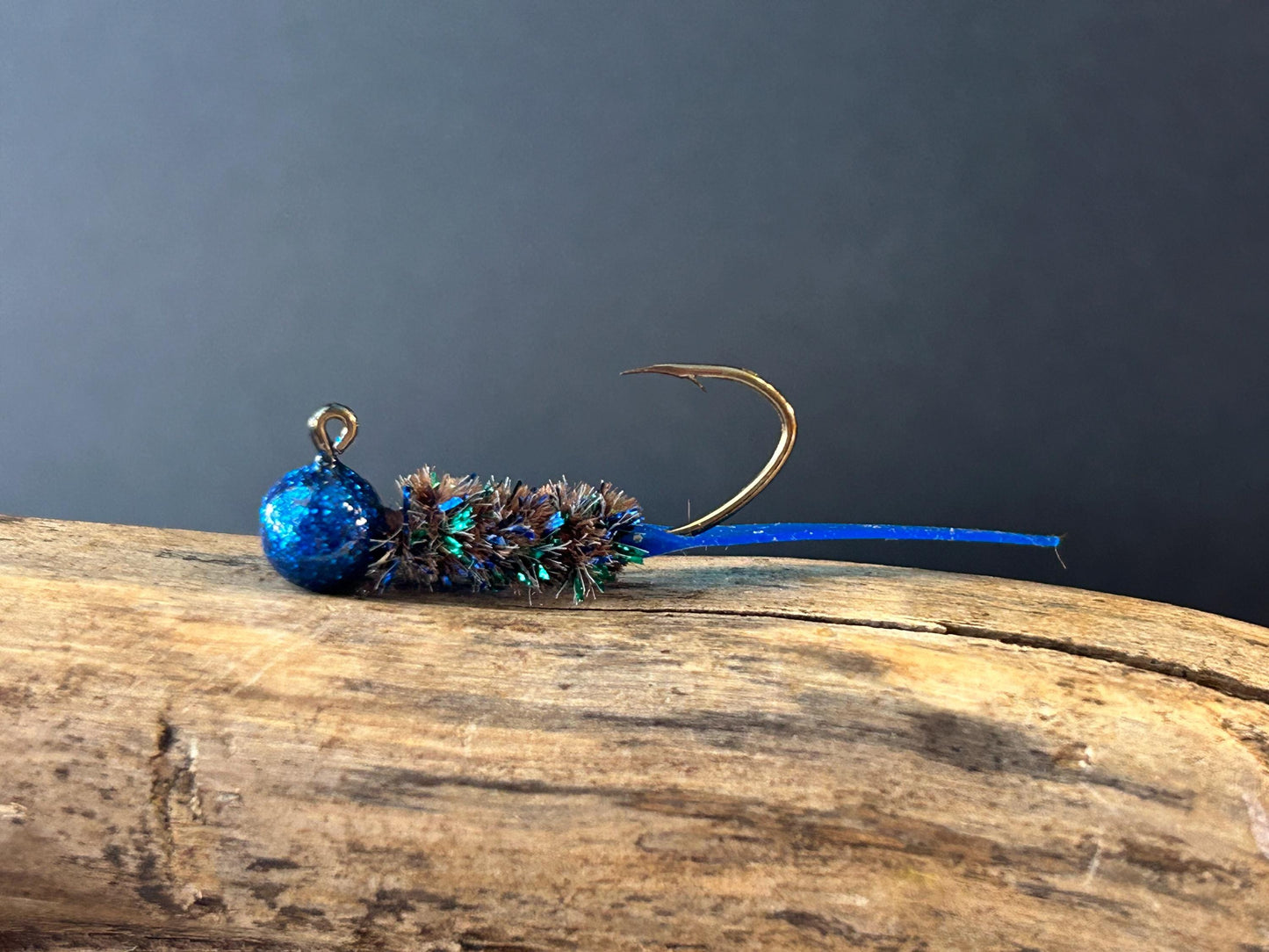 Wedge tail crappie jigs