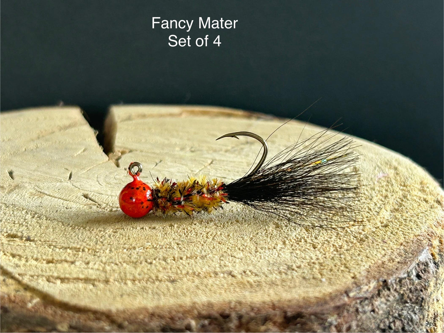 Bucktail crappie jigs