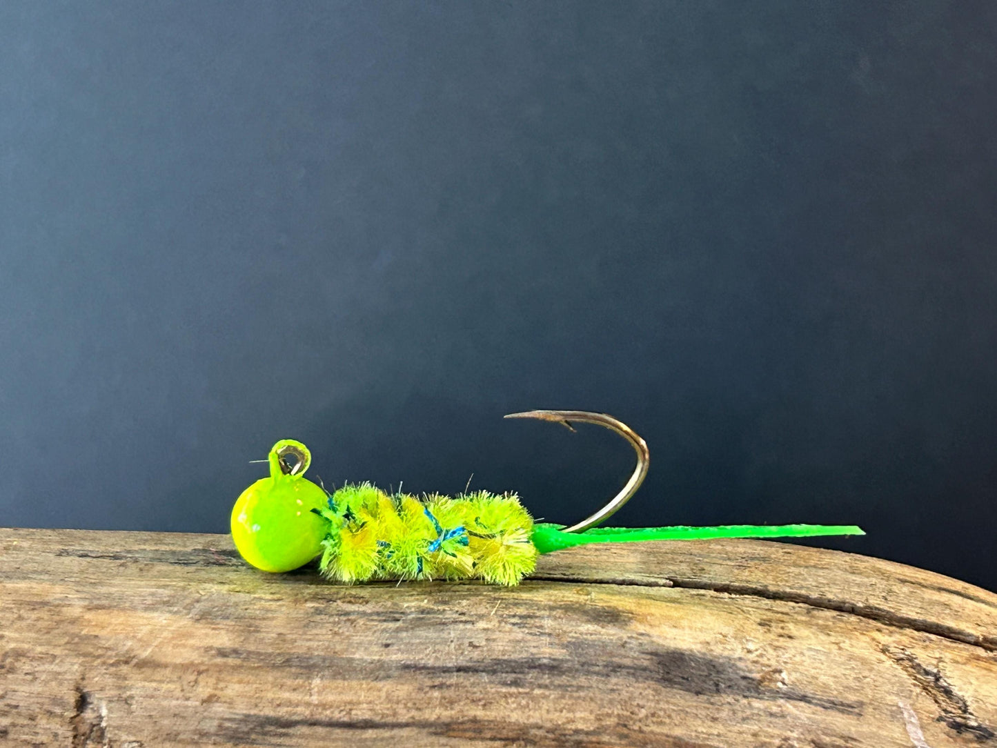 Wedge tail crappie jigs
