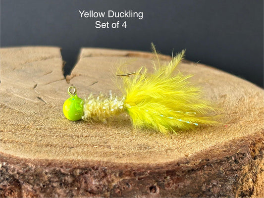 Marabou crappie jigs