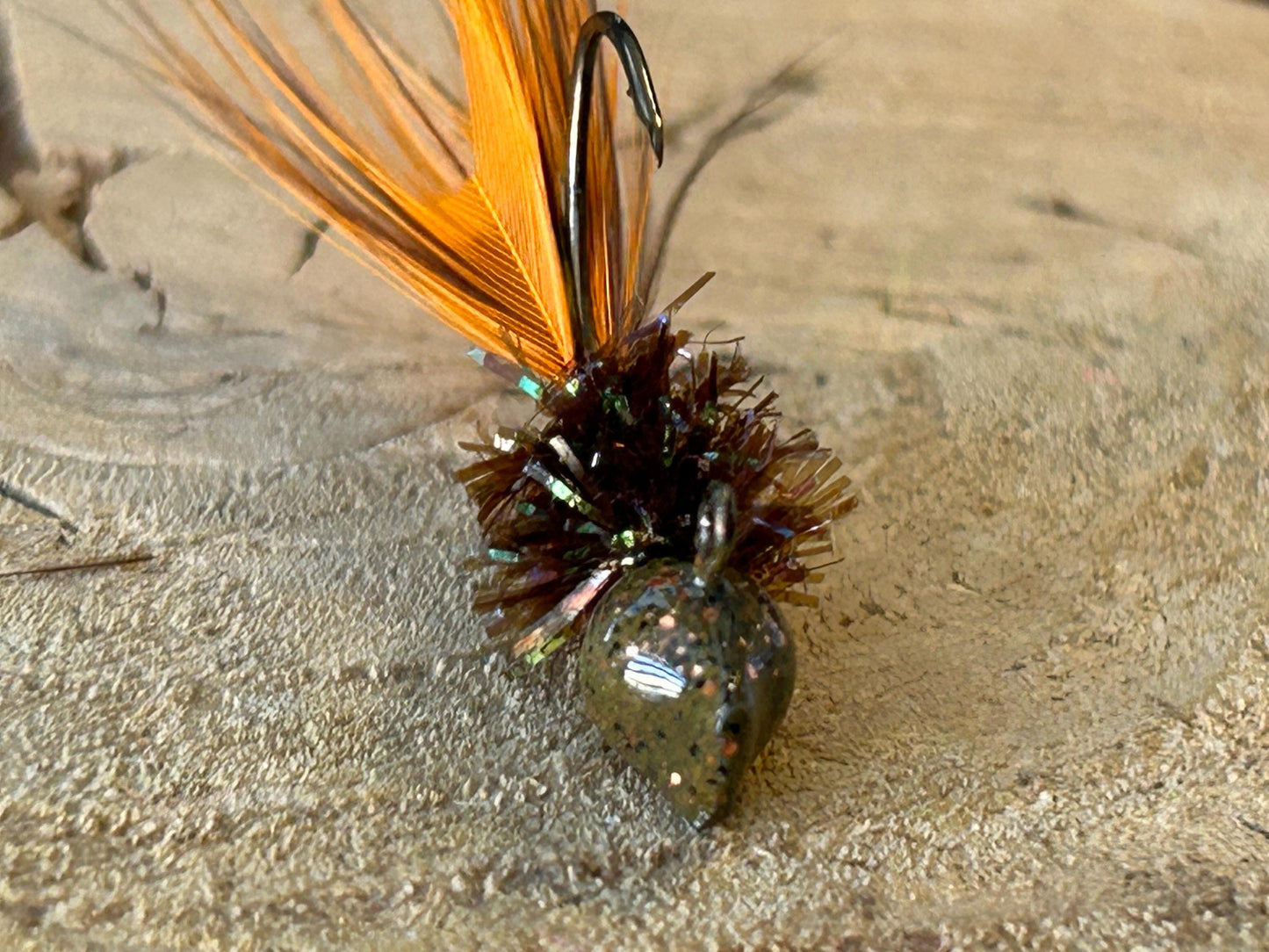 Hatchet head crappie jigs