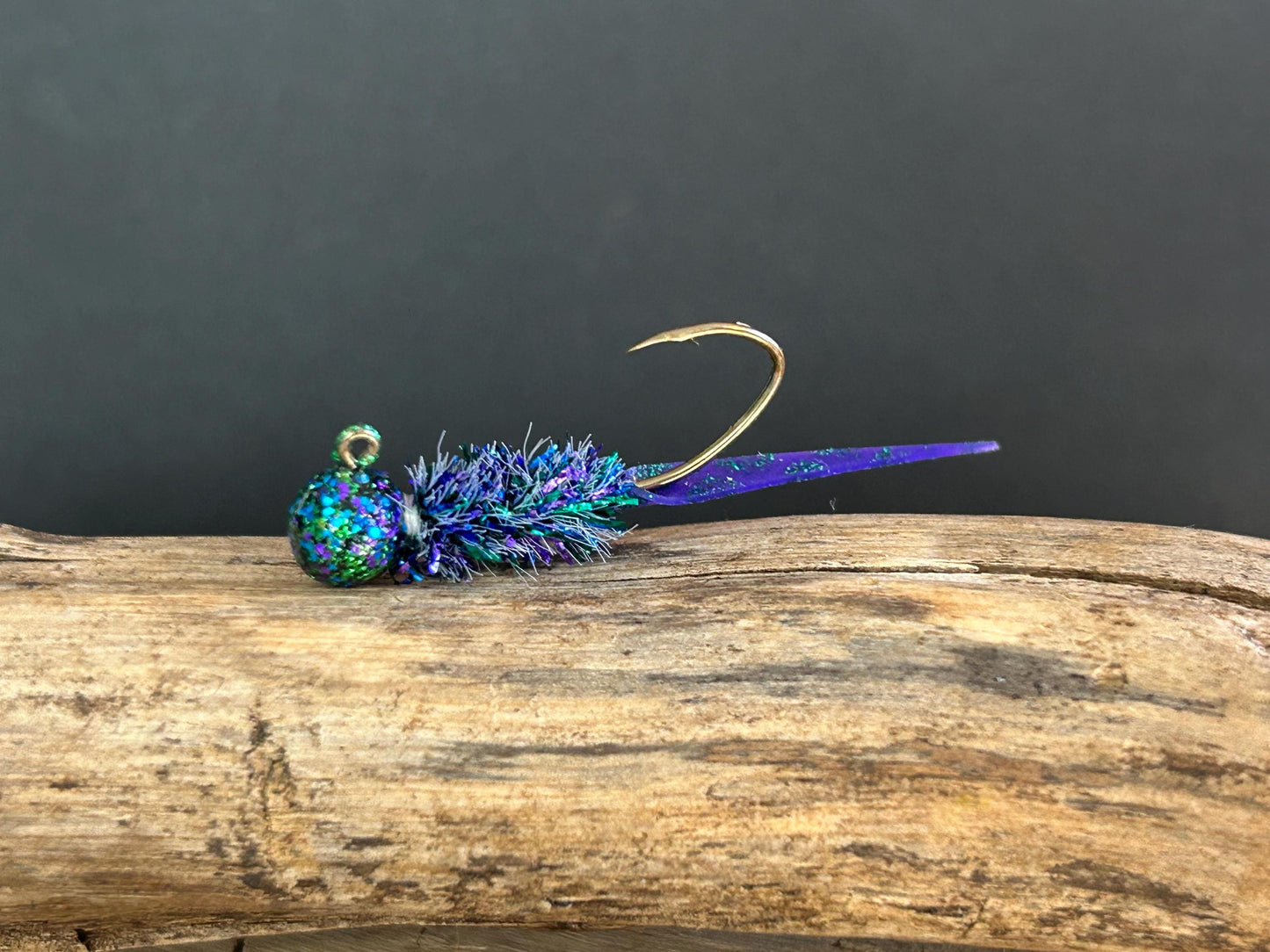 Wedge tail crappie jigs